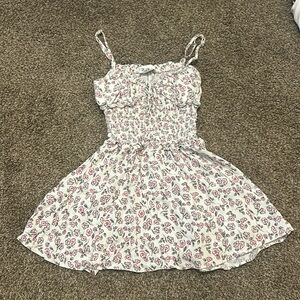 Sky and moon, mini dress size small floral design.